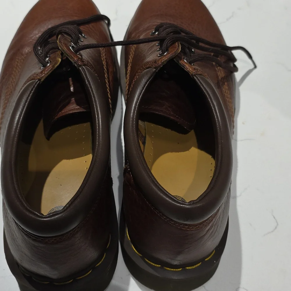Dr Martens Brown Leather Men's Shoes Size 12M